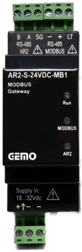 AR2-S-24VDC-MB1; MODBUS Gateway for AR2